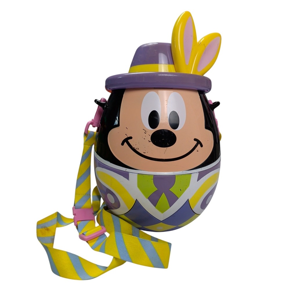 Disney Mickey Mouse Easter 2014 Tokyo Disneyland Popcorn Bucket Bunny Ears Hat